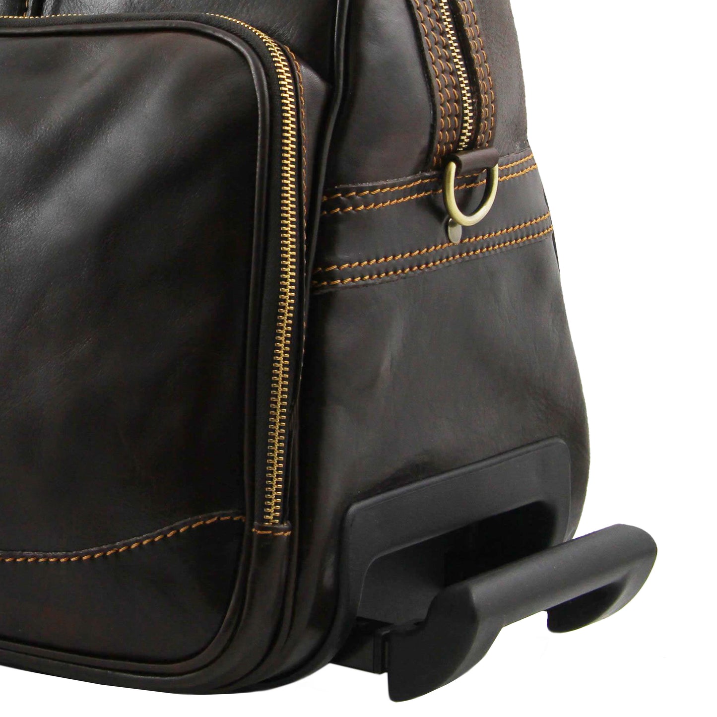 BORA BORA Borsa-trolley in pelle - Misura Grande