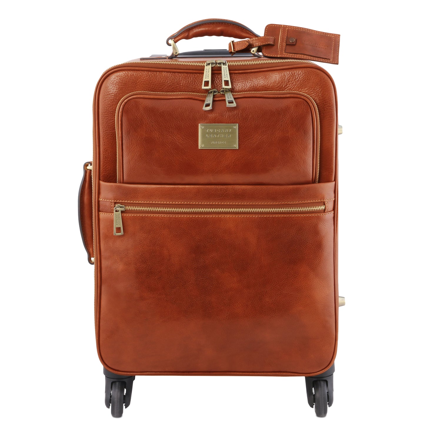 TL Voyager - 4 Wheels Vertical Leather Trolley Miele
