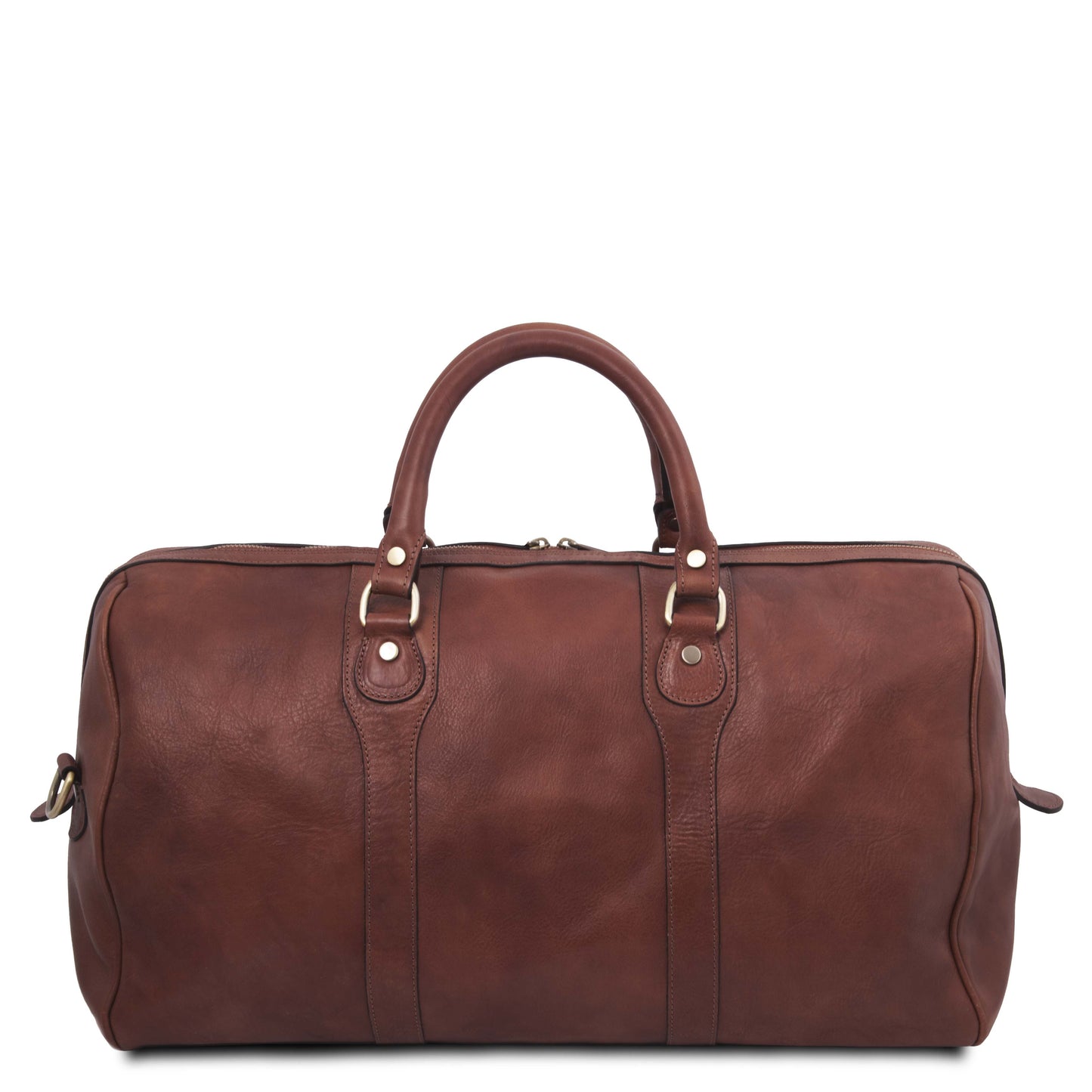 Oslo Borsone da Viaggio in Pelle - Colore Rosso
