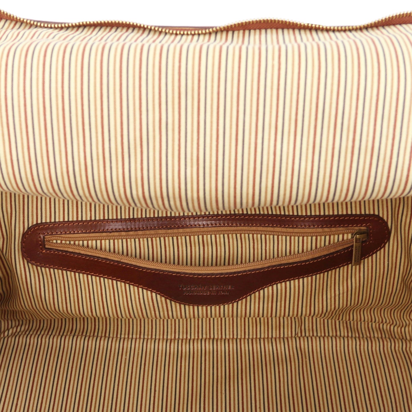 TL Voyager - Borsone Viaggio in Pelle con Tasche Laterali