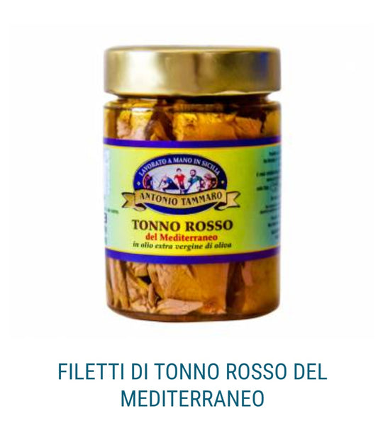 Filetti di Tonno Rosso del Mediterraneo 300g