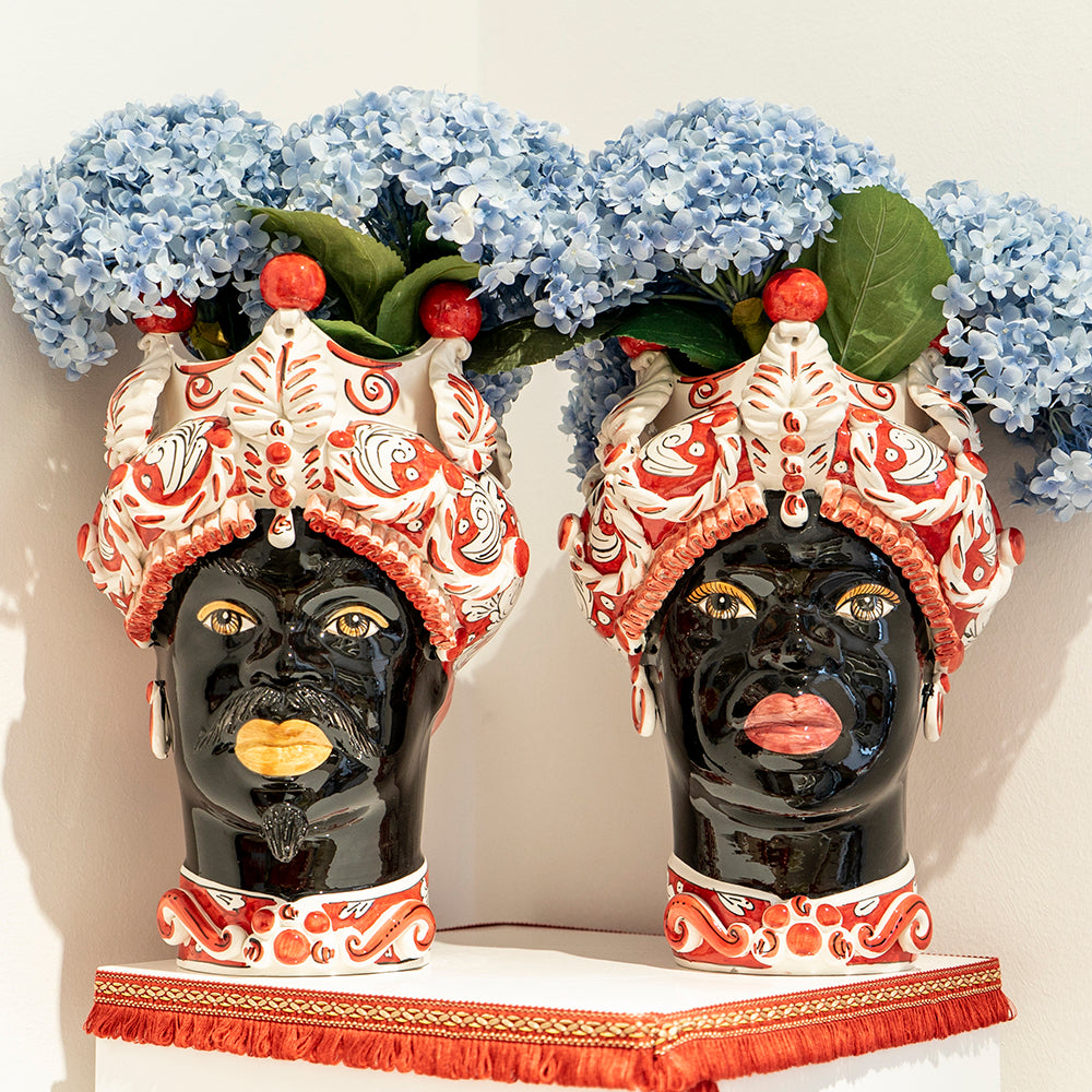 Testa di Moro Kore punta bianca e azzurra Donna