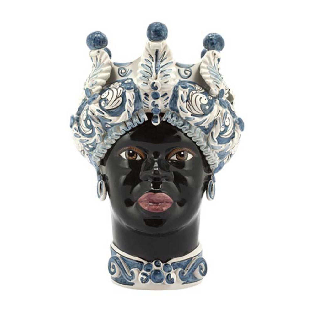 Testa di Moro Kore punta bianca e azzurra Donna