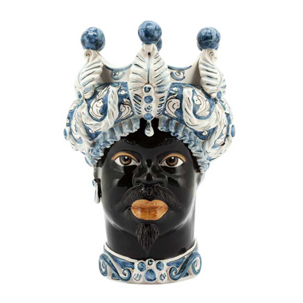 Testa di Moro Kore punta bianca e azzurra Uomo