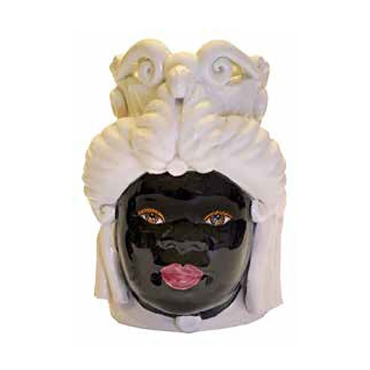 Testa di moro Demetra Piccolo Shiny Black&White Donna