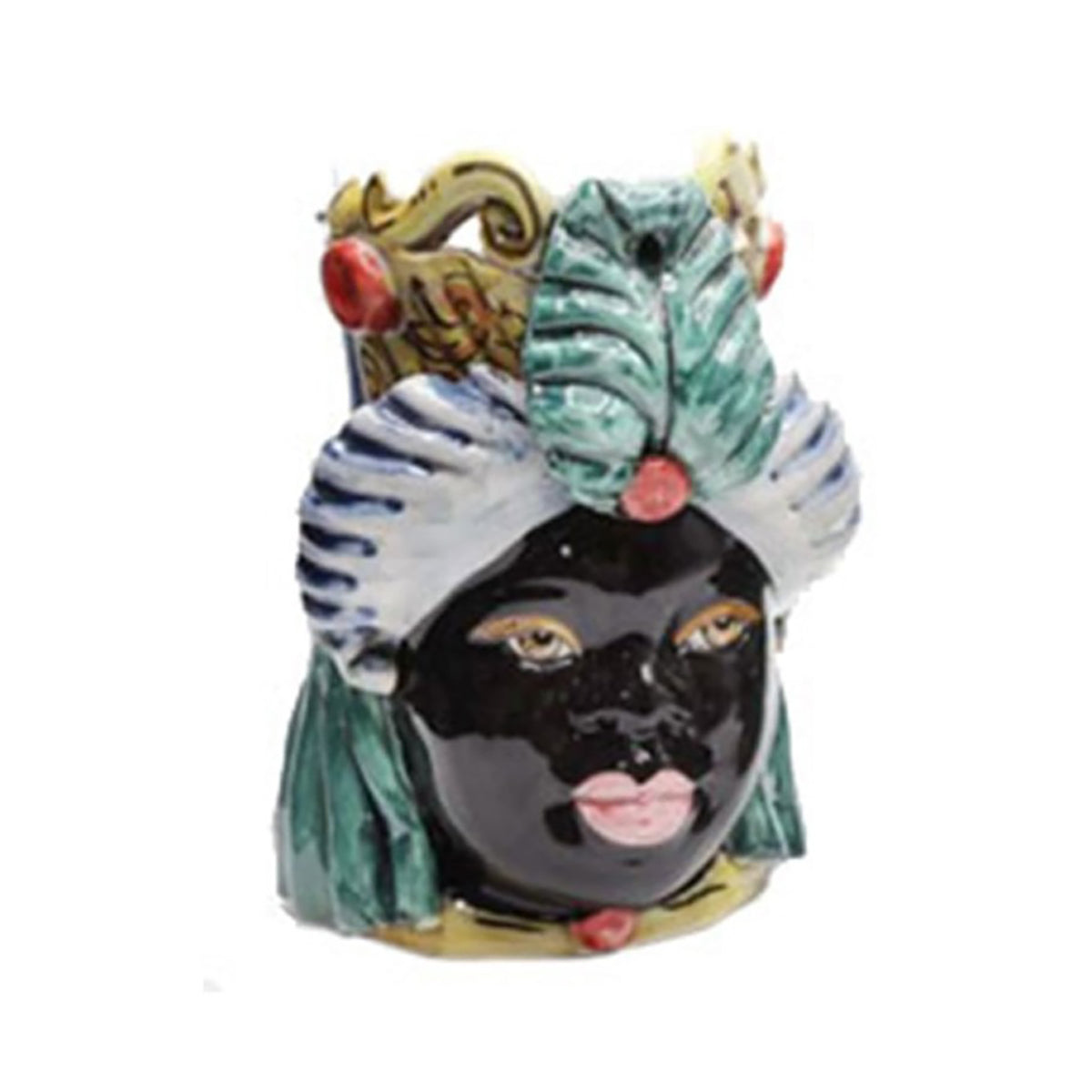 Testa di moro Demetra multicolor piccolo Donna