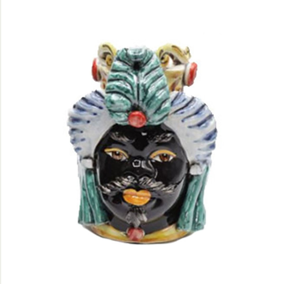 Testa di moro Demetra multicolor piccolo Uomo