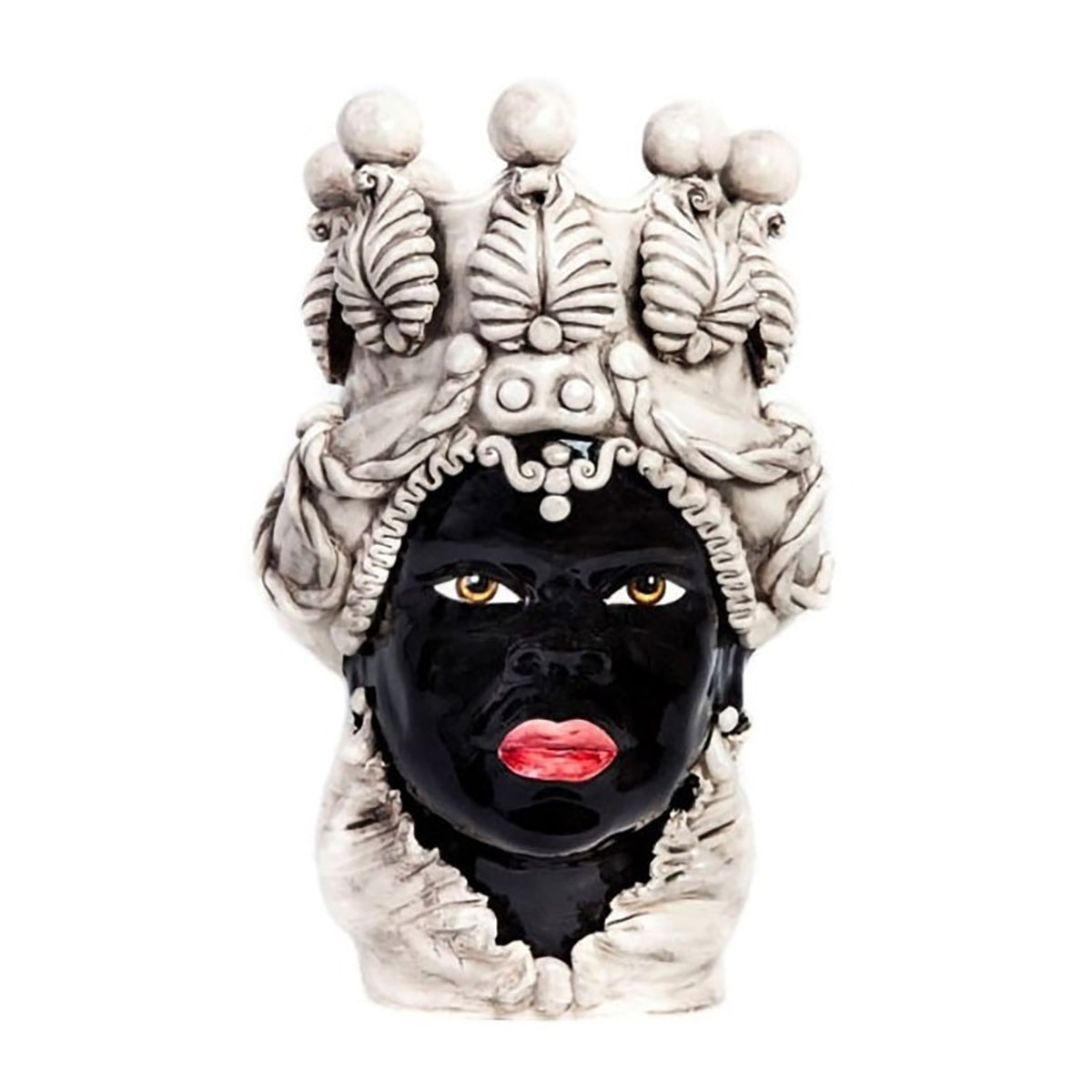 Testa di moro Demetra nero lucido Donna