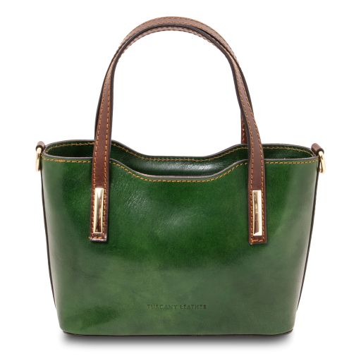 Amelia TL142406 — Borsa a Mano in Pelle — Verde