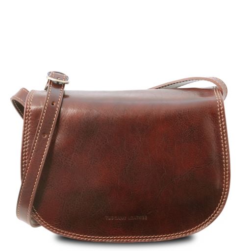Isabella TL9031 — Borsa in Pelle da Donna — Marrone