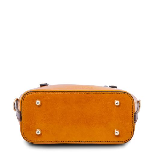 Amelia TL142406 — Borsa a Mano in Pelle — Miele