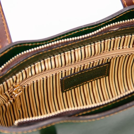 Amelia TL142406 — Borsa a Mano in Pelle — Verde